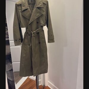 Banana Republic Factory Khaki Trench Coat